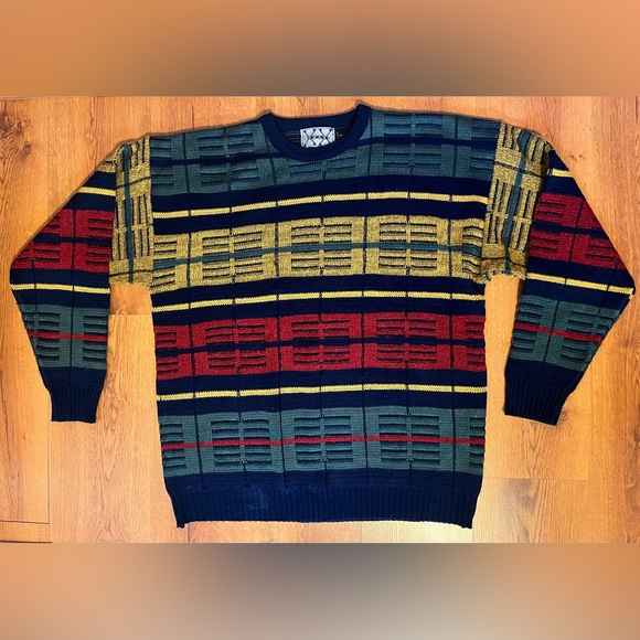 Sweater Vintage XX Stat 1990’s Sweater Pullover Men’s XL - Picture 1 of 6